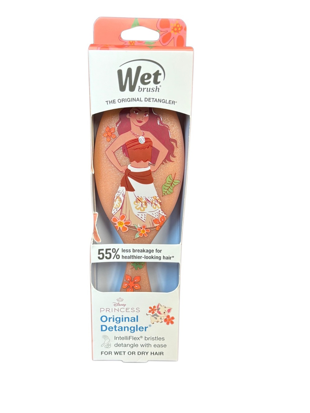 Wet Brush Disney Moana Original Detangler Limited Edition NIB